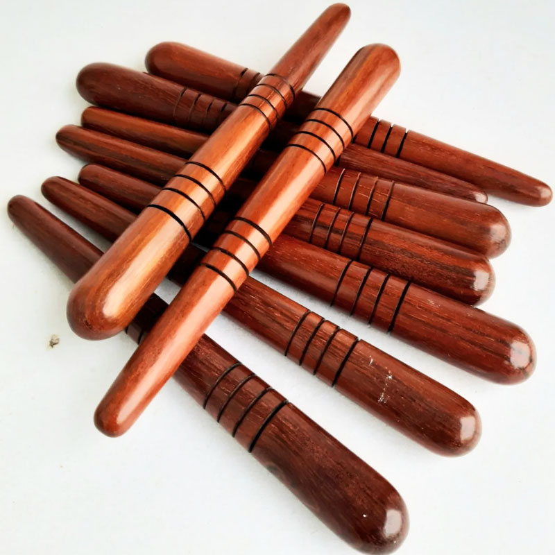 Houten Acupunctuur massage Stok 13cm - Afbeelding 3